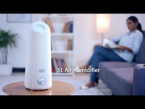 Black+Decker 5L Air Humidifier! Find out it's features..