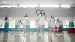 [Karaoke] G-FRIEND (여자친구) - Glass Bead (유리구슬)