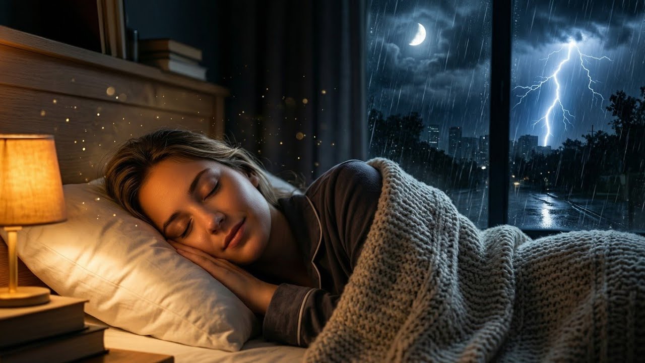 Heavy Rain Sounds for Deep Sleep 🌧️ Fall Asleep Instantly 😴 | 8 Hours ...