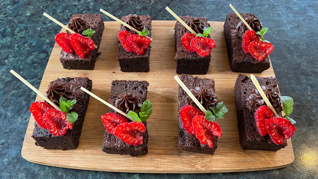 Classic Chocolate brownie/RecipeEnglish/ How to make chocolate Brownie/chocolate Ganache