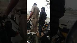 Police officer caught taking bribe from biker
