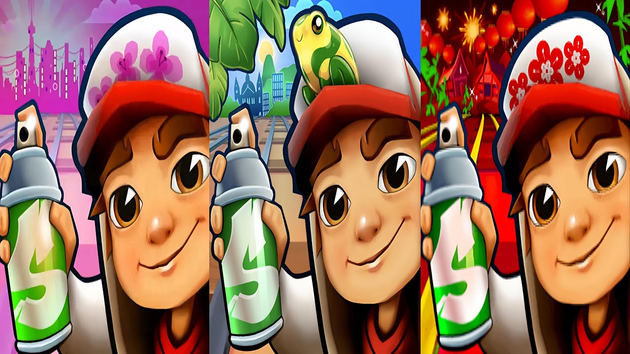 Subway Surfers : Tokyo 2021 🆚 Lunar New Year 2022 🆚 Rio 2023
