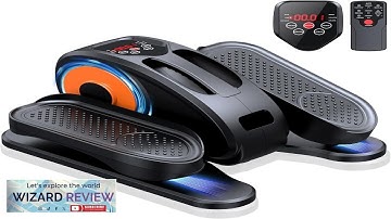 Under Desk Elliptical Machine Ellipse Leg Exerciser for Seniors Fully Assembled Quiet Review