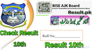 How to check ajk bise result 10th class | ajk result 10th class 2022 | Result matric ajk mirpur 2022