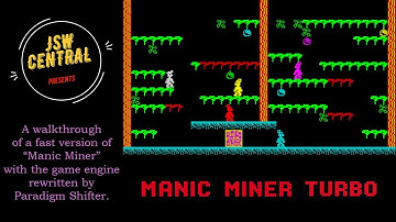 Manic Miner Turbo walkthrough | ZX Spectrum | JSWCL-196