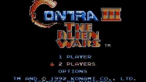 contra 3 alien wars nes everdrive n8
