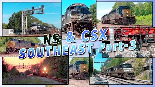 Norfolk Southern & CSX in the SE part-3