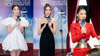 Hoa hậu Đỗ Hà, Lương Thuỳ Linh, Á hậu Kiều Loan hướng dẫn bí kíp cho thí sinh Miss World VN 2022