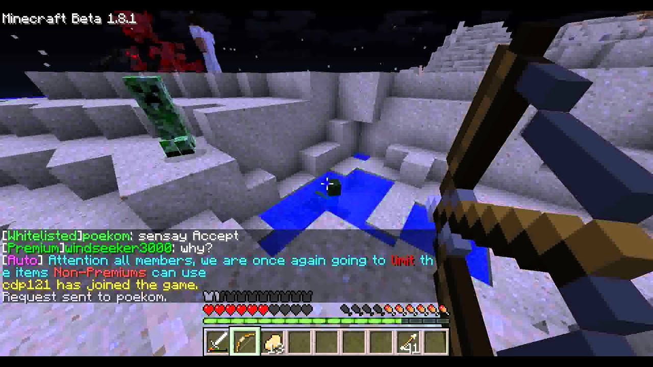 Minecraft Mob Fight Nights - Night 03 - YBgames server - YouTube