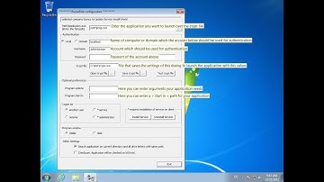 Run application as as another user with credentials from an encrypted file with the tool RunAsRob