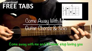 Come Away With Me (Norah Jones) - Guitar Chords and Solo / Takashi Terada