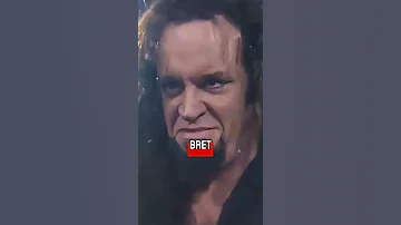 Bret Hart S Excellence Forced The Undertaker To Have Good Matches In Character 