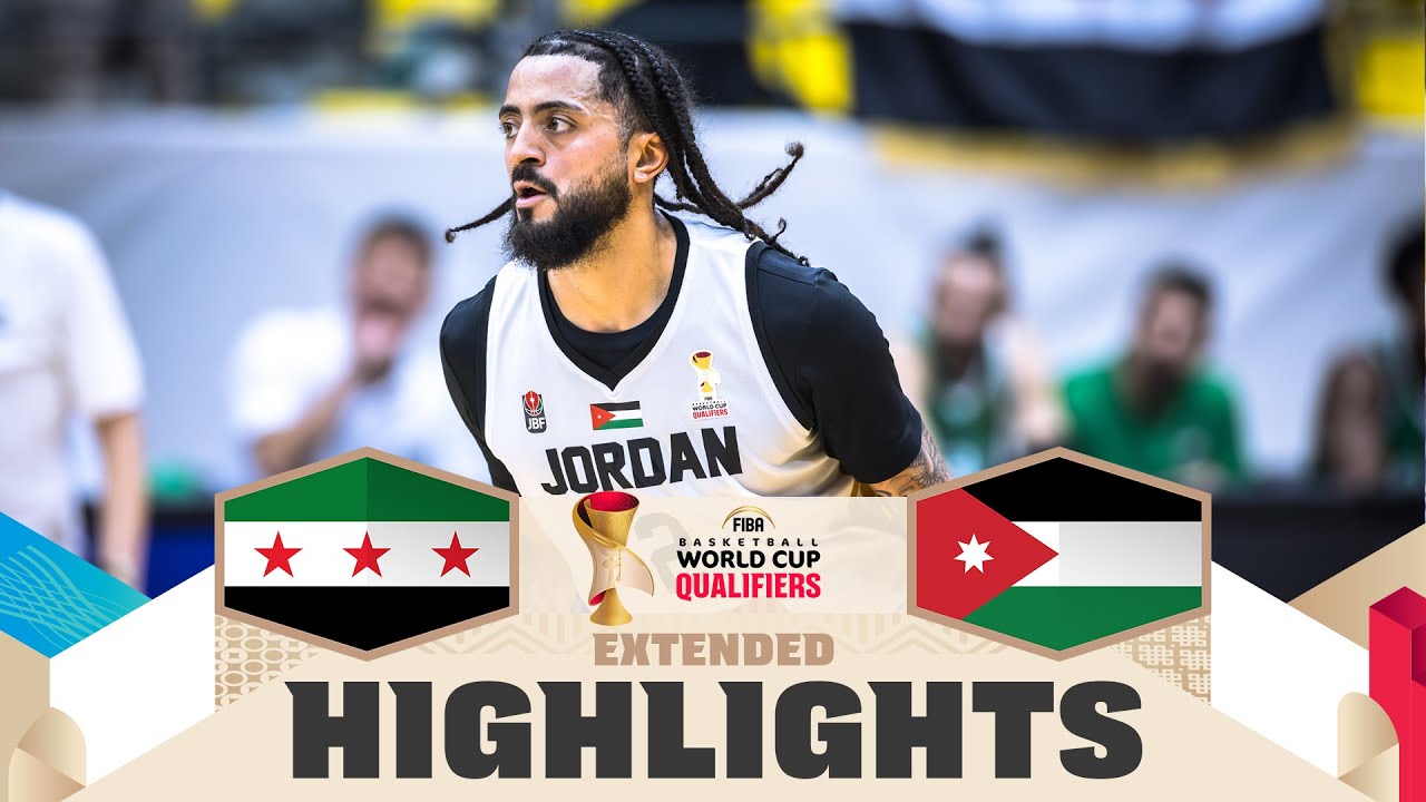 Syria 🇸🇾 v Jordan 🇯🇴 | Extended Highlights | FIBA Basketball World Cup 2027 Asian Qualifiers