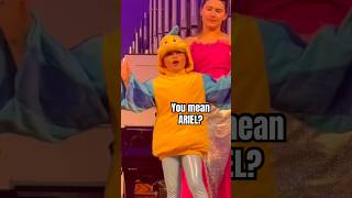 YOU MEAN ARIEL! 🧜🏼‍♀️ THE LITTLE MERMAID! 🎶 | ME as FLOUNDER! 🐟  #shorts #viral #trending #fyp