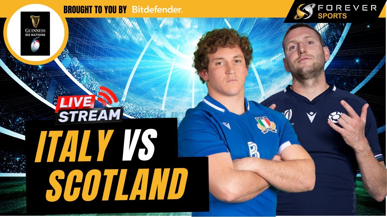 ITALY VS SCOTLAND LIVE! | Six Nations Live Commentary & Watchalong ...