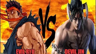 xWPx Mugen Battles #233: Dark Ryu vs Devil Jin