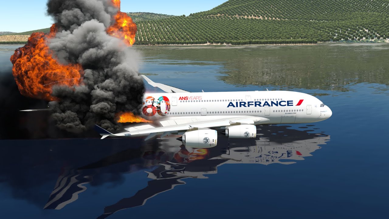 🔴LIVE Airbus A380 Climb Through Clouds | X-PLANE 11