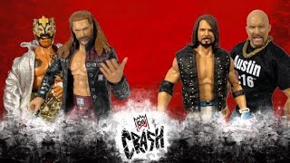 DGW CRASH EP.05 MAINEVENT! STONE COLD STEVE AUSTIN AND AJ STYLES VS. EDGE AND REY FENIX
