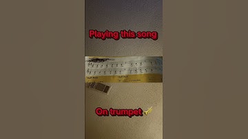 Mary had a little lamb song but on trumpet