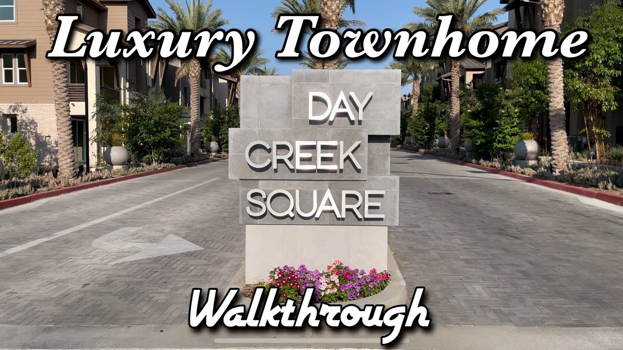 Luxury Townhome in Rancho Cucamonga Day Creek Square Nick Cardenas Real Estate YouTube