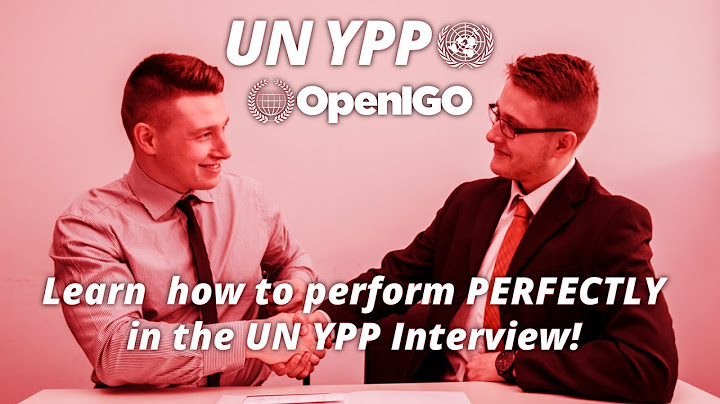 UN YPP - Interview - 天天要闻