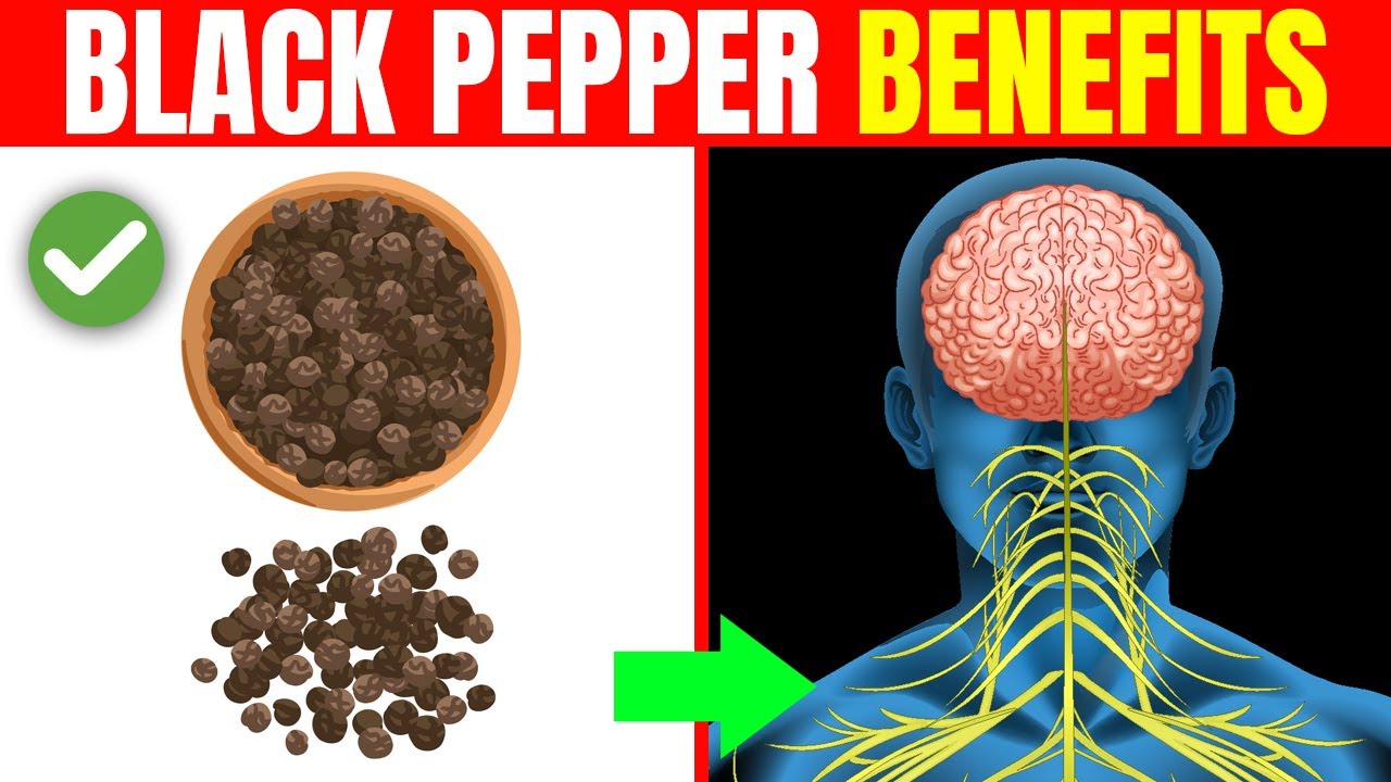 10 Crazy Benefits of Black Pepper You Never Knew - YouTube