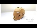 IRON MAN Helmet Diy From Cardboard