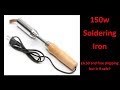 Making a 150w Soldering Iron safe to use