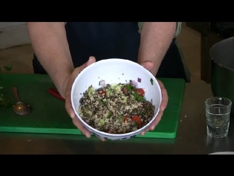 Lentil & Bulgar Salad : Lentil Recipes