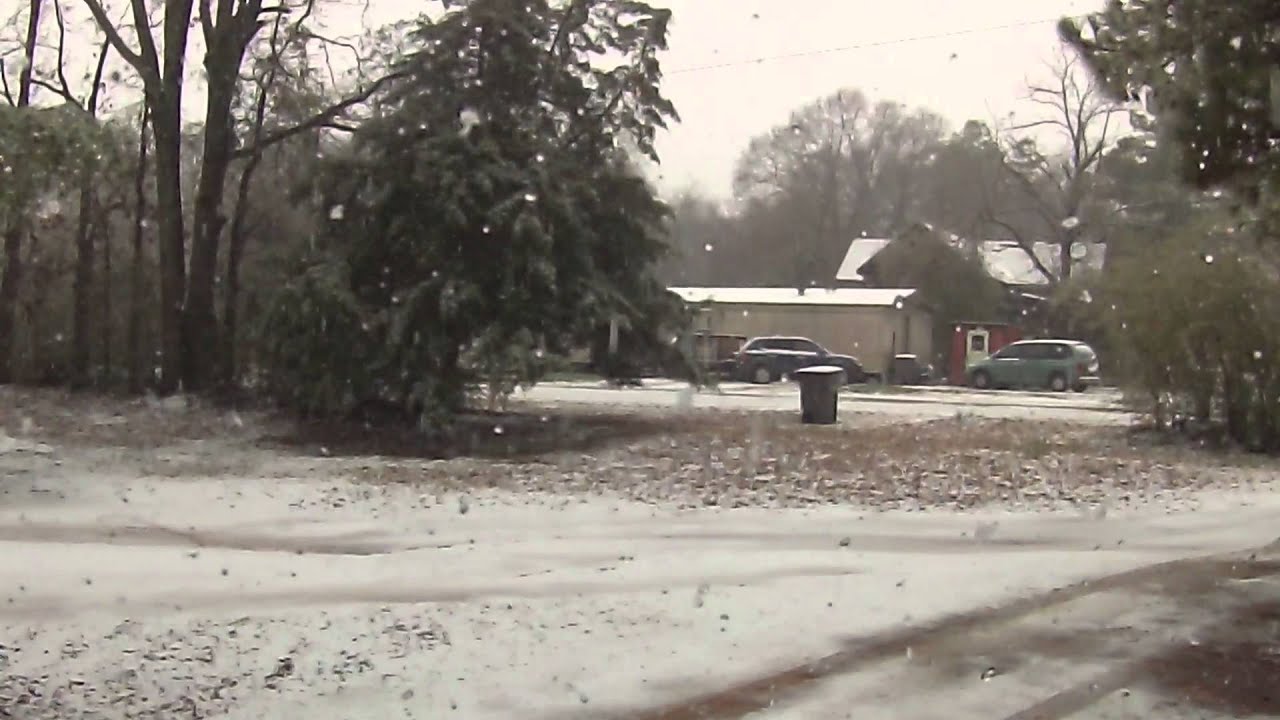 Snow Fouke Arkansas 2252015 YouTube