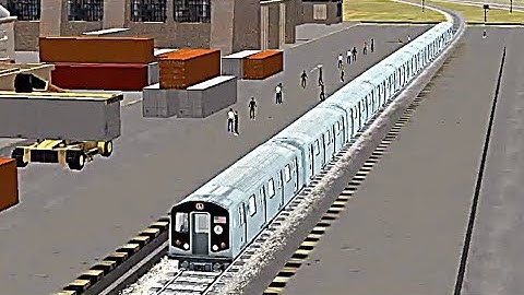 Train Sim - Mountain Pass Using R160 New York Subway - Simulasi Kereta Api