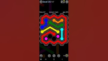 How To Solve Flow Free Hexes Rainbow Pack Level 35 7x7 Board Walk Through Solution Walkthrough
