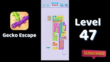 Gecko Escape Level 47 Walkthrough 🦎 | Puzzle Game Solutions & Tips | SolutionGuruji