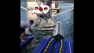 Seaplane Loading the HP Extreme Docking System