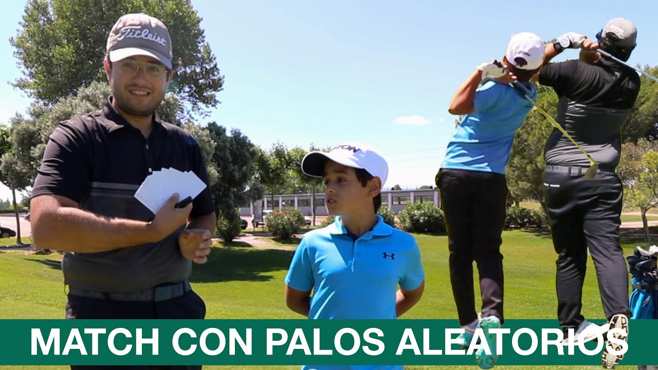 MATCH contra el GANADOR ABSOLUTO de P&P de ARAGÓN | PALOS ALEATORIOS | ¡Jugador de GOLF de 10 AÑOS!