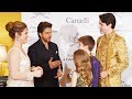 Shahrukh Khan MEETS Canadian PM Justin Trudeau And His Family