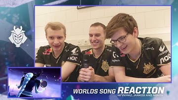 Worlds Song Reaction With Perkz, Jankos and Mikyx eXd6qth20vY