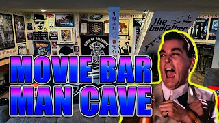 Welcome To The Cellar | Movie Themed Basement Bar