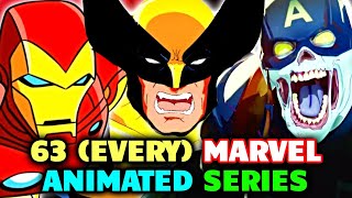 Every (63) Incredible Marvel Animated Series  Explored
