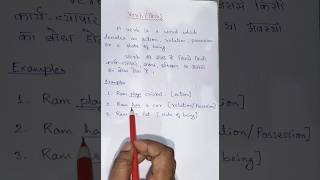 Verb Kya Hota Hai? | Verb Definition in Hindi | English Grammar #shorts