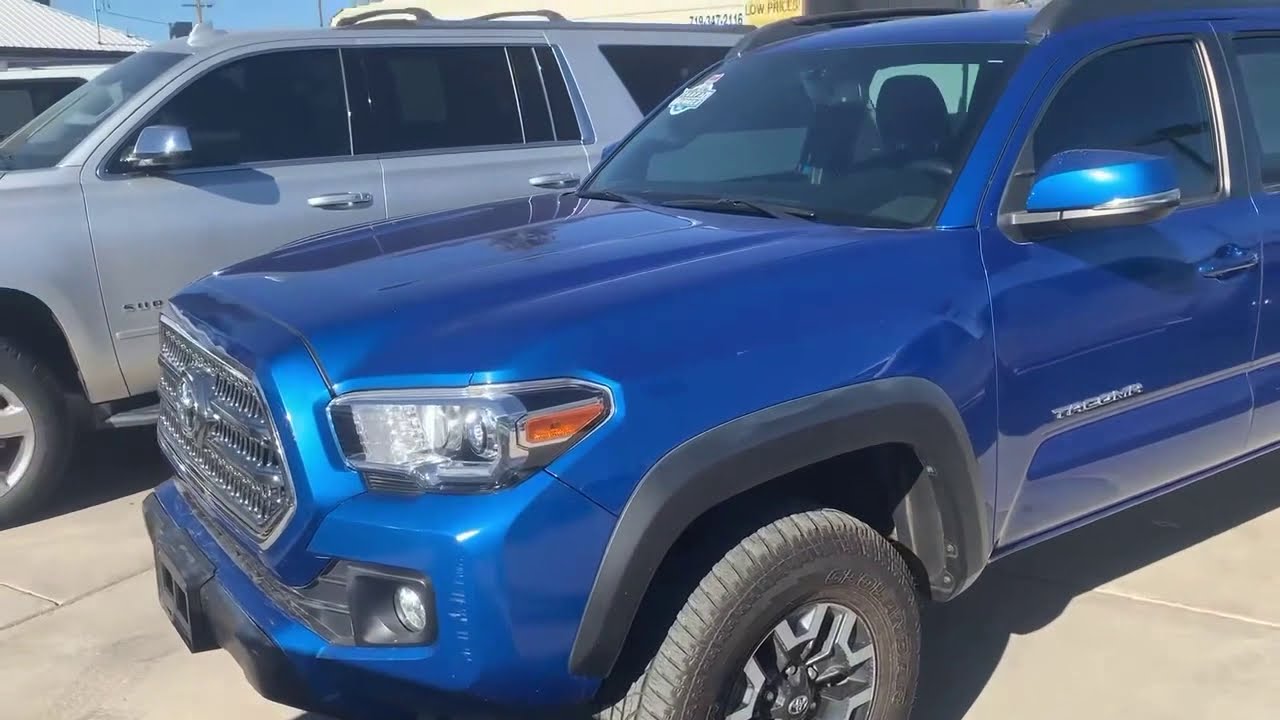 SOLD!! 2016 Toyota Tacoma TRD Off Road - YouTube