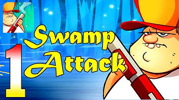 Swamp Attack l All Monsters gameplay Level 1-5  Android game Part 1