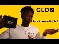 GLD SHOP JEWELRY UNBOXING AND FIRST IMPRESSION | WHITE GOLD TENNIS NECKLACE + ANKH