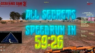 Serious Sam 3: BFE: Speedrun (All Secrets, Tourist) in 59:26