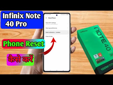 how to reset infinix note 40 pro | infinix note 40 pro reset kaise kare