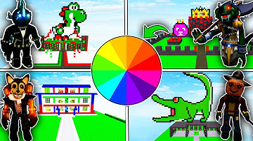 ROBLOX PIGGY RANDOM MAPS & SKIN CHALLENGE! (Pt. 3)