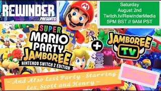 Rewinder Presents: Super Mario Party Jamboree Nintendo Switch 2 Edition + Jamboree TV LIVESTREAM