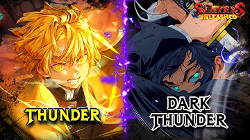 Which One Better? Thunder vs Dark Thunder [Comparing] || Slayers Unleashed