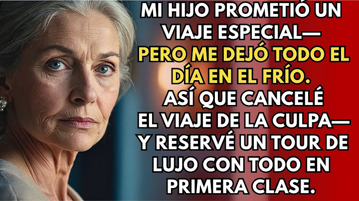 Mi hijo me prometió un viaje—pero me dejó en el frío todo el día