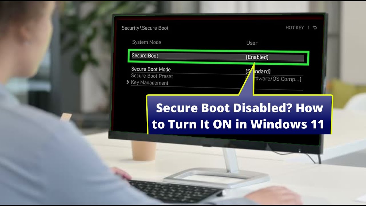 How to ENABLE Secure Boot in Windows 11 (step by step) - YouTube